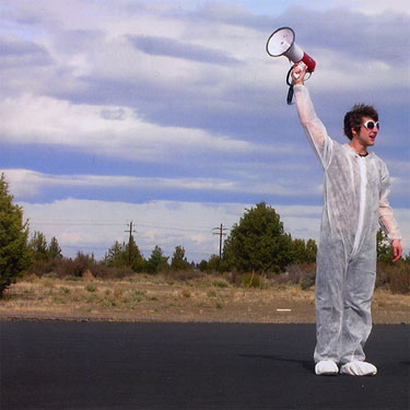 Image of guy with bull horn