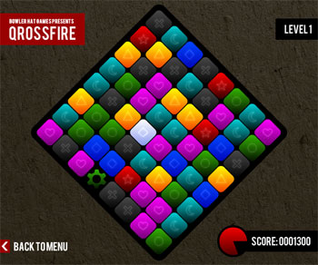 Screenshot of Qrossfire Gameplay